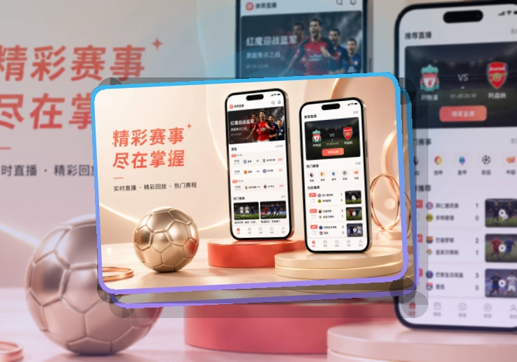 夜间舞台区 · 手机赛事中心 · 赛程提醒更清楚界面展示